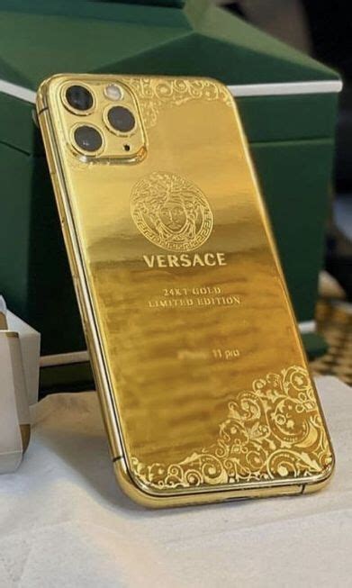 versace iphone 11 pro case gold|versace men's accessories.